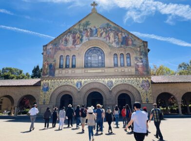 UB tour to Stanford